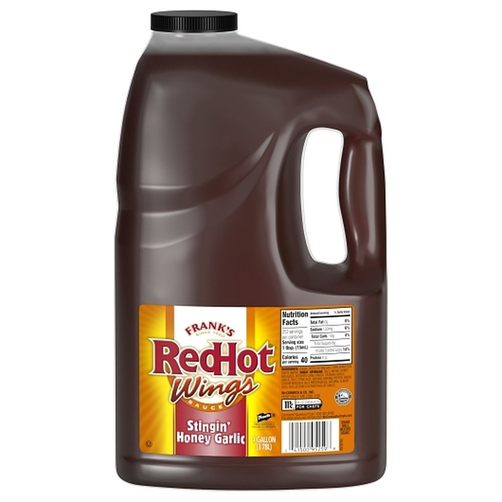 Frank's Redhot Stingin Honey Garlic Sauce, 1 Gallon -- 2 Per Case
