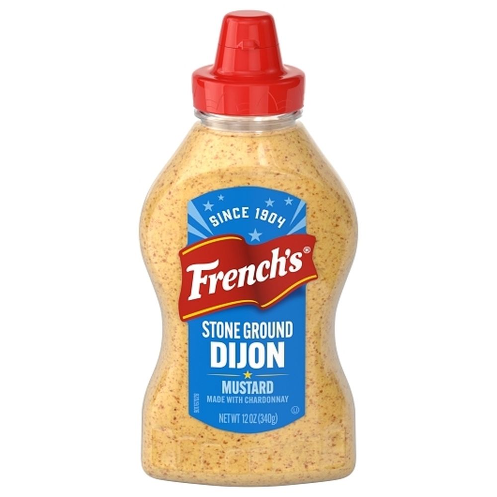 French's Stone Ground Dijon Mustard, 12 Ounce -- 8 Per Case