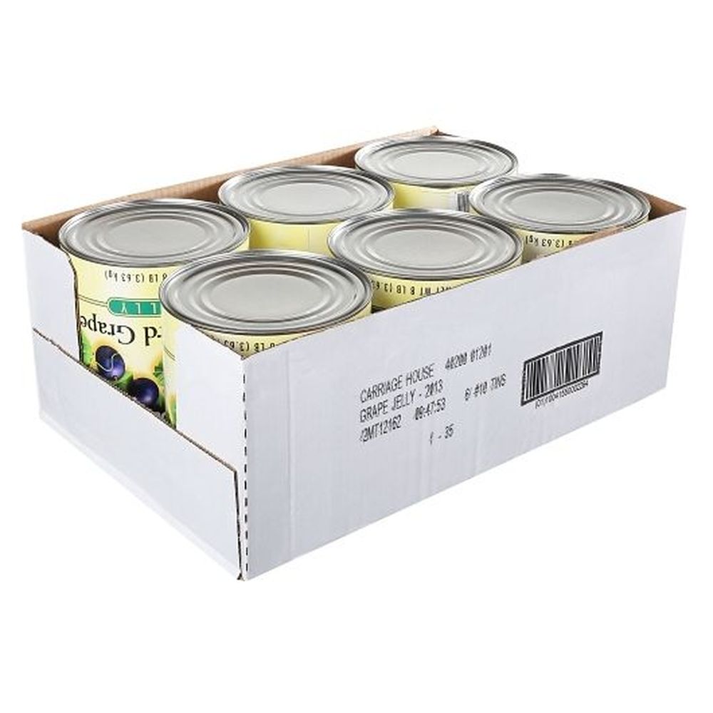 Carriage House Grade A Grape Jelly, 8 Pound -- 6 Per Case