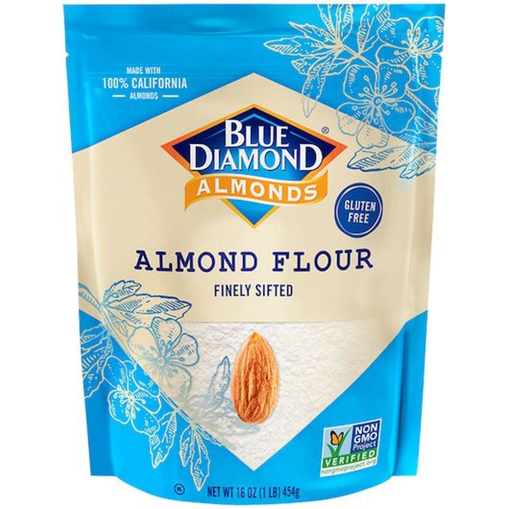Blue Diamond Finely Sifted Almond Flour, 1 Pound -- 4 Per Case