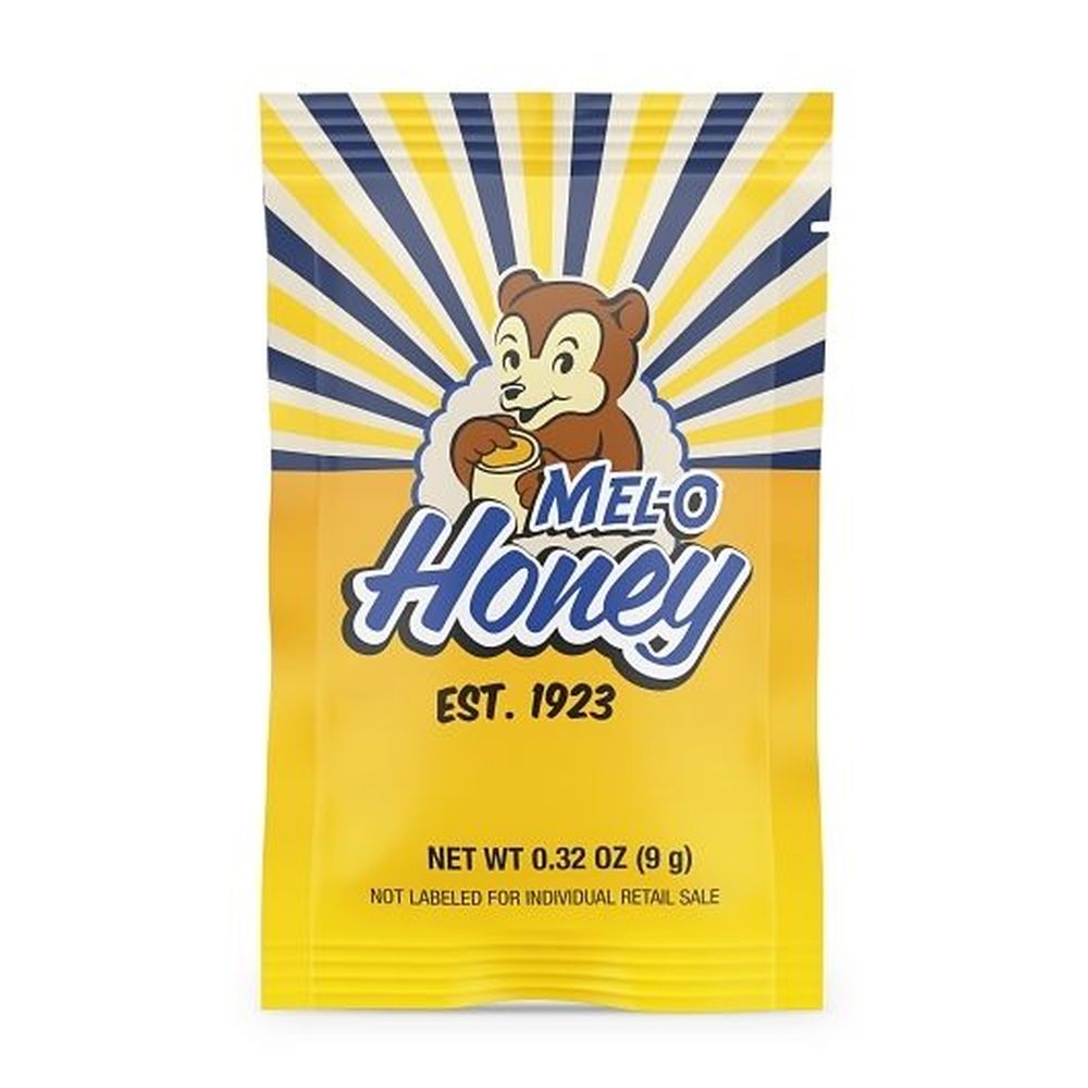 Sweet Harvest Foods 9 Gram Mel -o Honey Packet, 200 Count