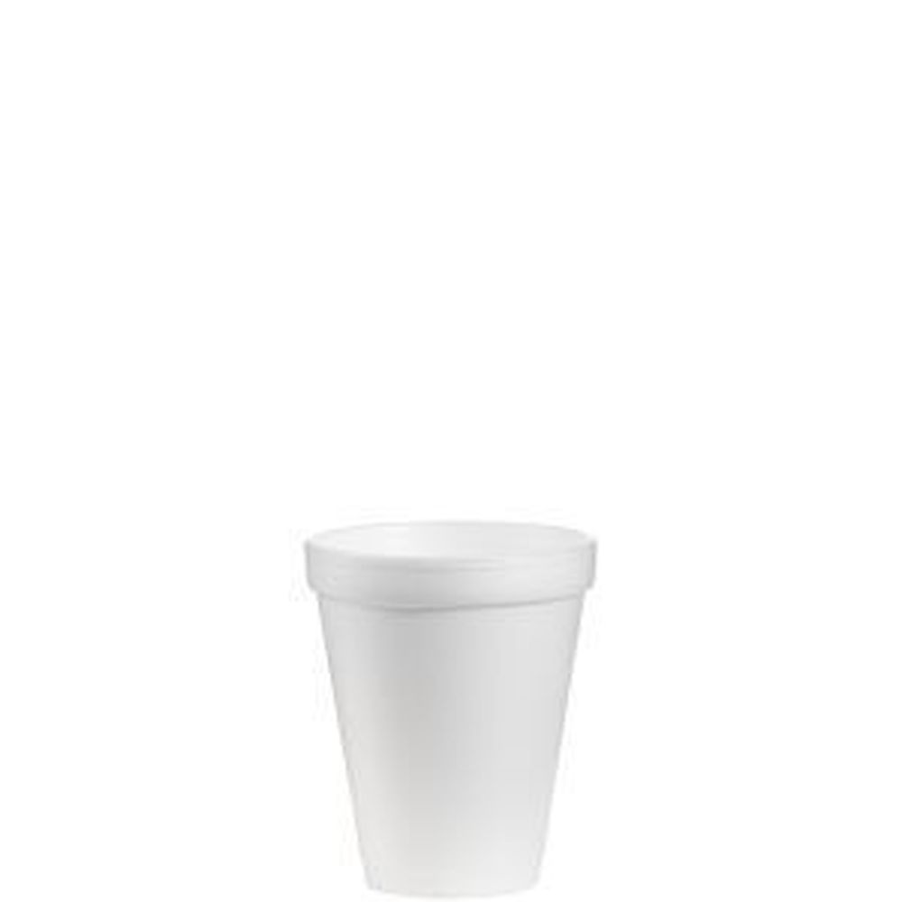 J Cup White Eps Insulated Foam Cup, 10 Ounce Capacity -- 1000 Per Case