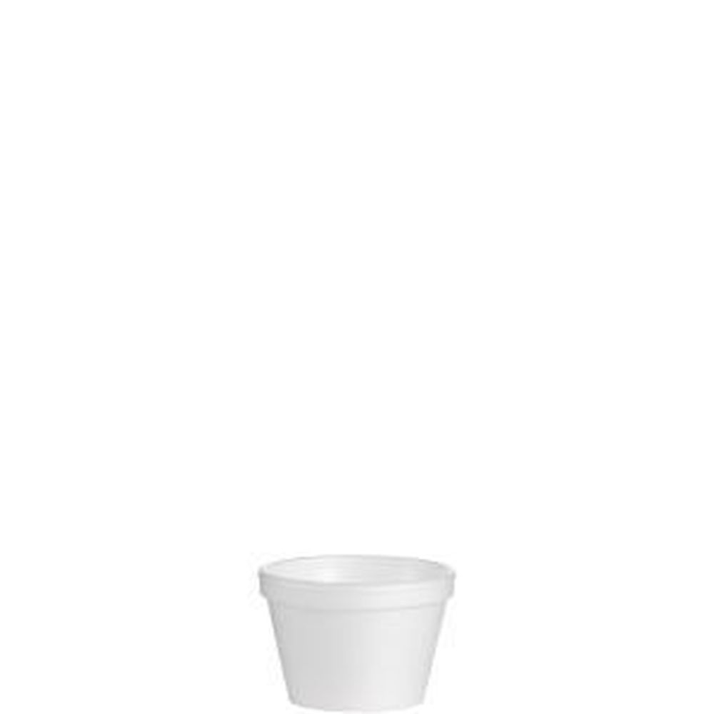 White EPS Insulated Foam Container