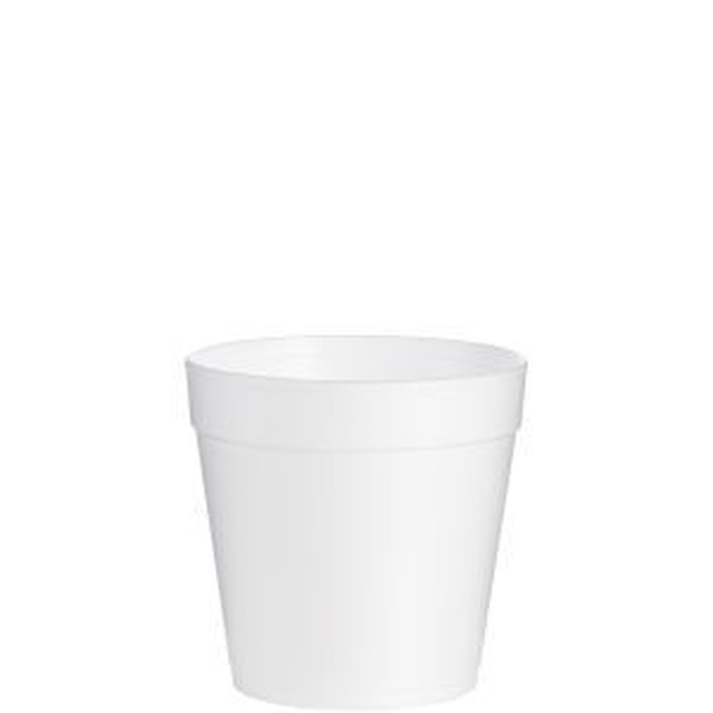 White EPS Insulated Foam Container 32 Ounce
