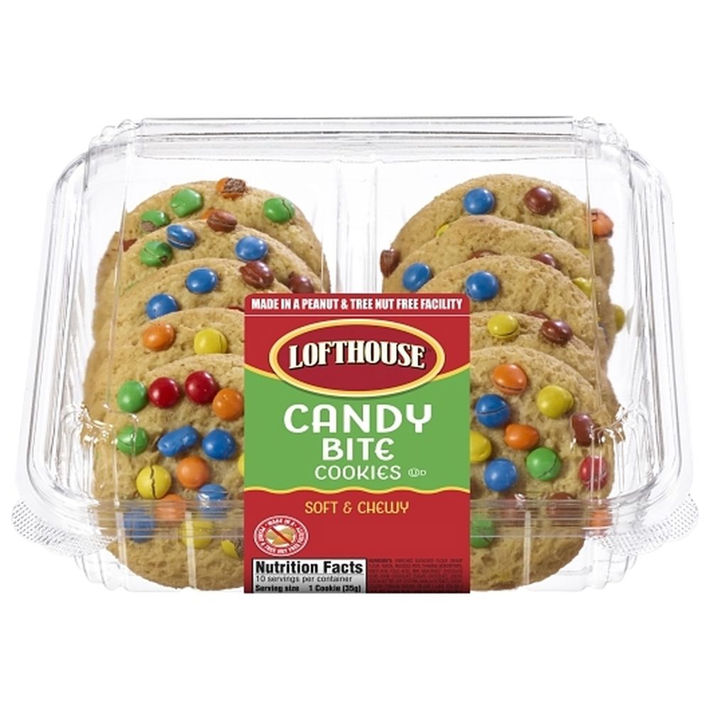 Lofthouse Soft And Chewy Candy Bit Cookies, 12.5 Ounce -- 12 Per Case