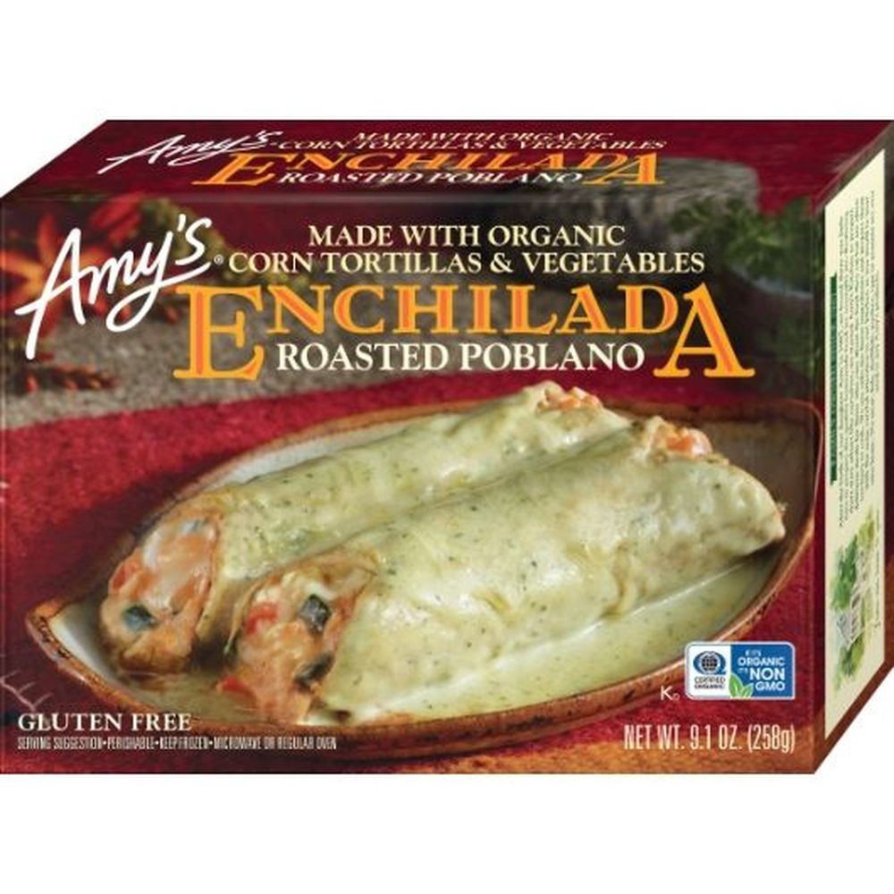 Roasted Poblano Enchilada
