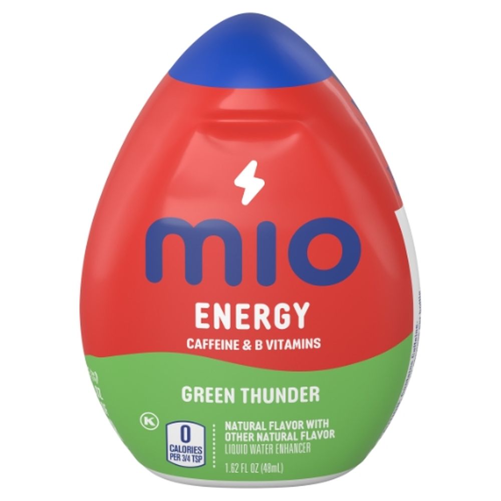 Mio Thunder Green Liquid Water Enhancer, 1.62 Fluid Ounce -- 12 Per Case