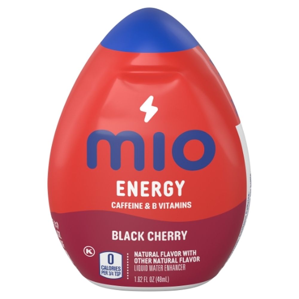 Mio Black Cherry Liquid Water Enhancer, 1.62 Fluid Ounce -- 12 Per Case