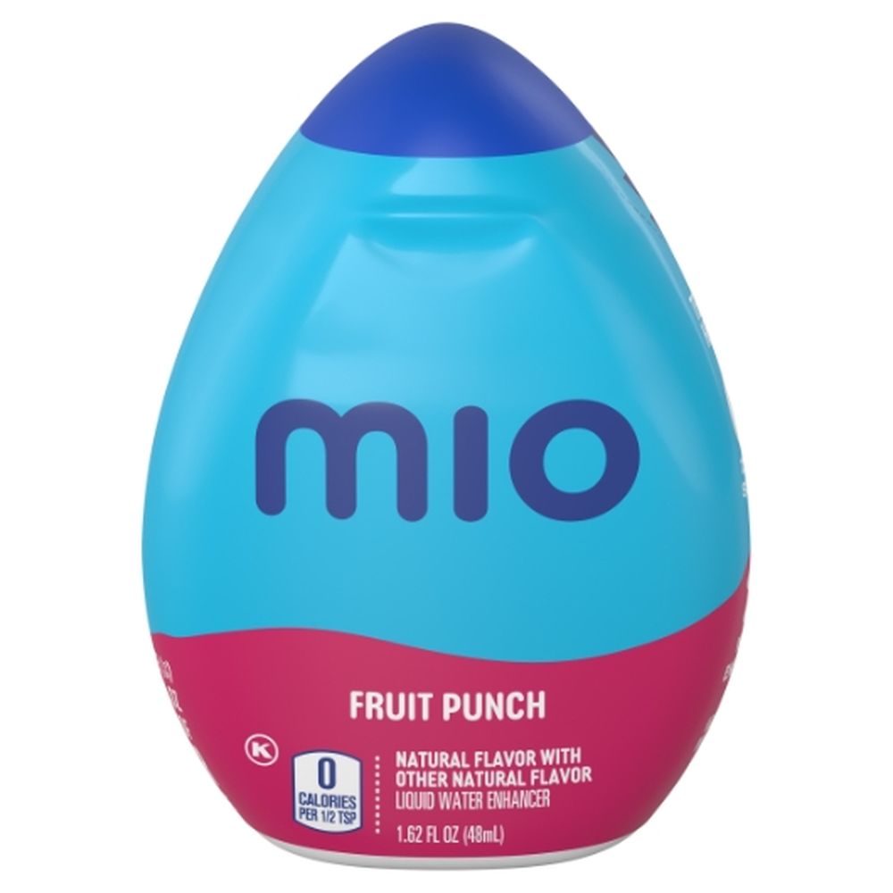 Mio Fruit Punch Liquid Water Enhancer, 1.62 Fluid Ounce Bottle -- 12 Per Case