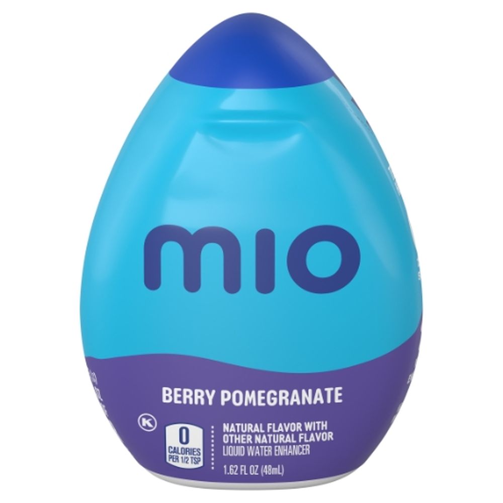 Mio Berry Pomegranate Liquid Water Enhancer, 1.62 Fluid Ounce Bottle -- 12 Per Case
