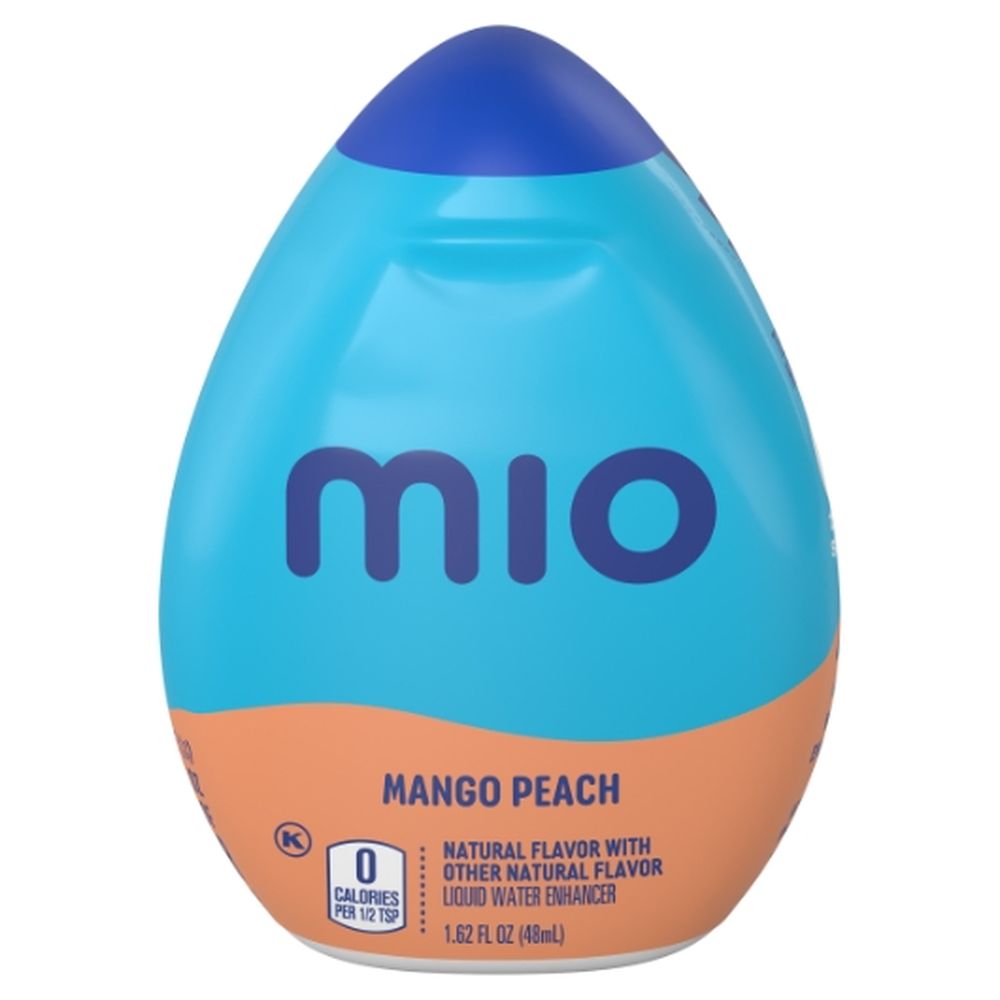 Mio Mango Peach Liquid Water Enhancer, 1.62 Fluid Ounce Bottle -- 12 Per Case