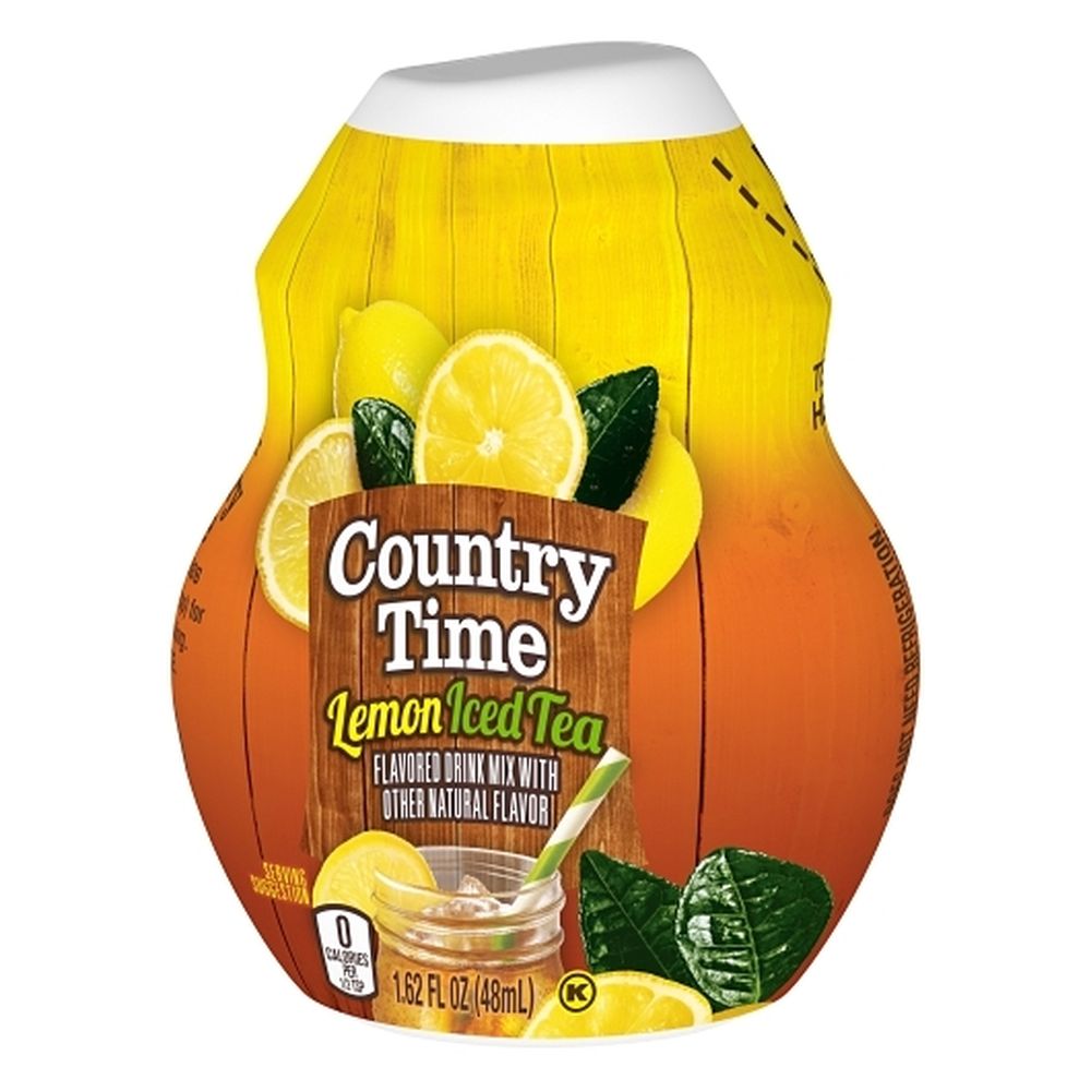 Country Time Liquid Concentrate Lemon Iced Tea, 1.62 Fluid Ounce -- 12 Per Case