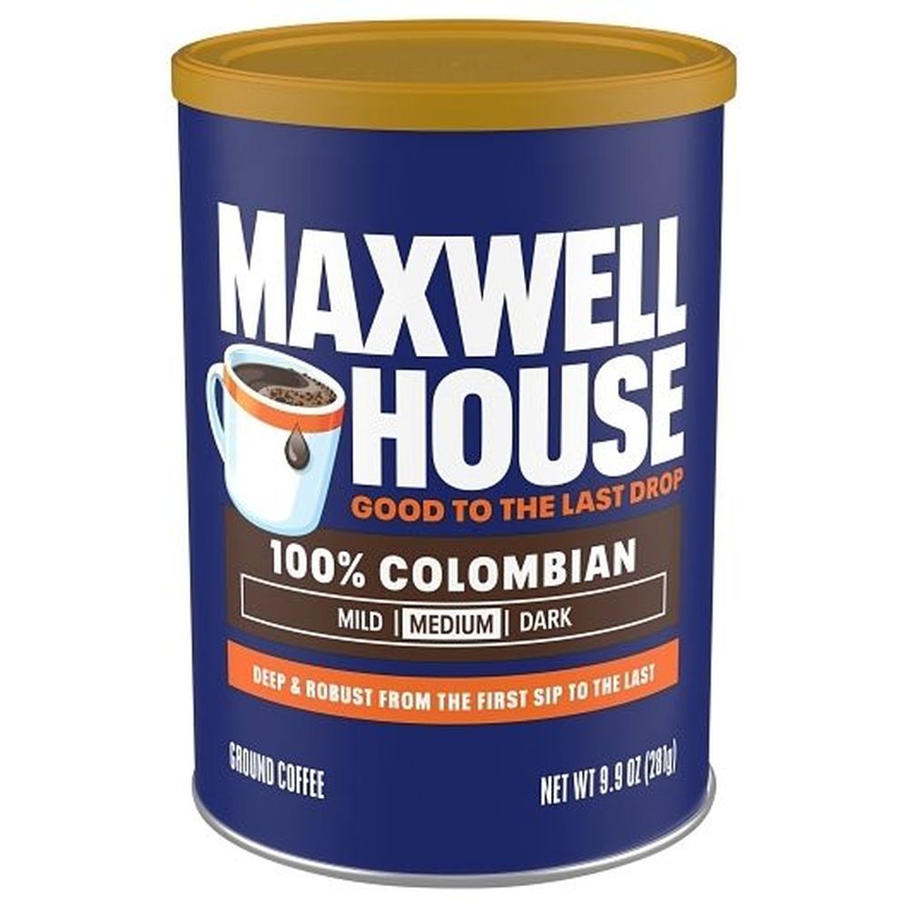Maxwell House Colombian Ground Coffee, 9.9 Ounce -- 6 Per Case