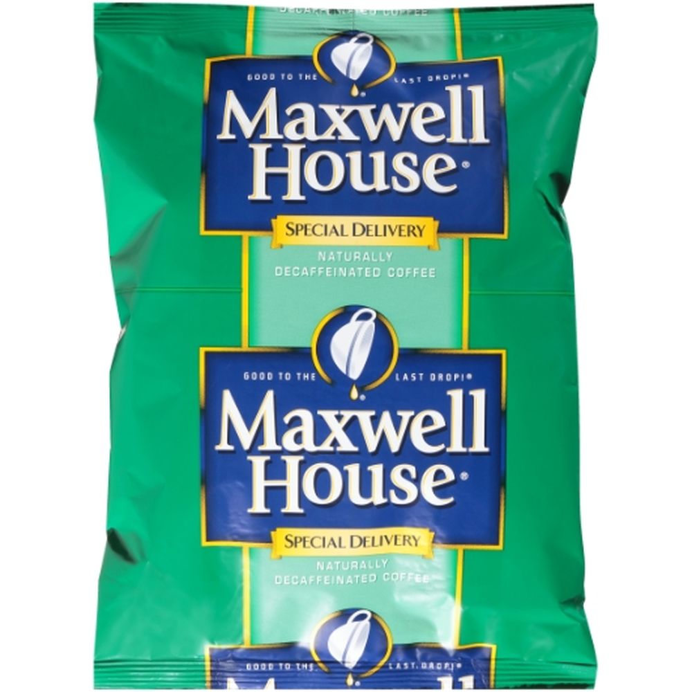 Maxwell House Special Delivery Decaf Ground Coffee, 1.5 Ounce -- 112 Per Case
