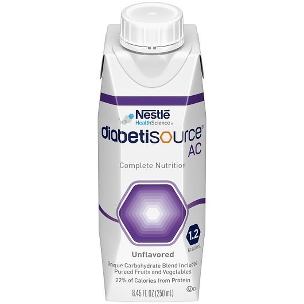 Diabetisource Ac Diabetes Advanced Control Tube Feeding Liquid Formula, 8.45 Fluid Ounce Ounce -- 24 Per Case