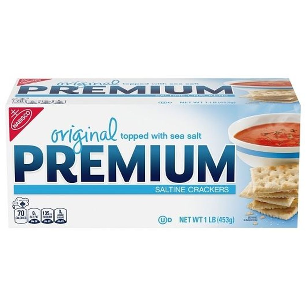 Premium Original Saltine Cracker, 16 Ounce -- 12 Per Case