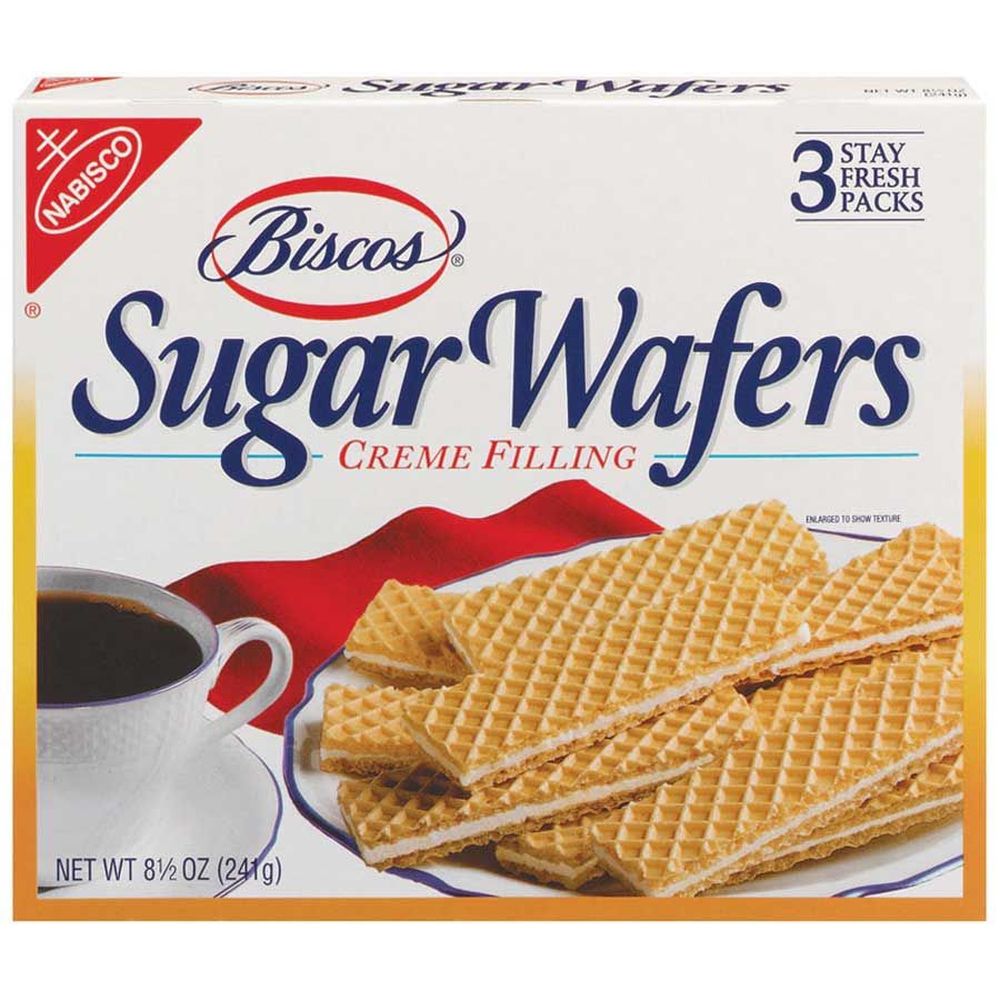 Biscos Creme Filled Sugar Wafers, 8.5 Ounce -- 6 Per Case