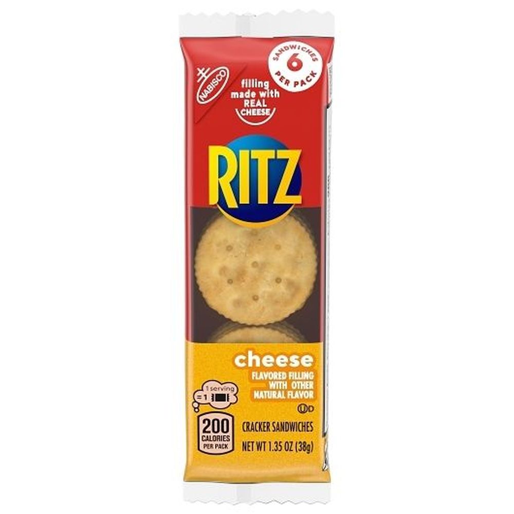 Ritz Cheese Cracker Sandwich, 1.35 Ounce -- 112 Per Case