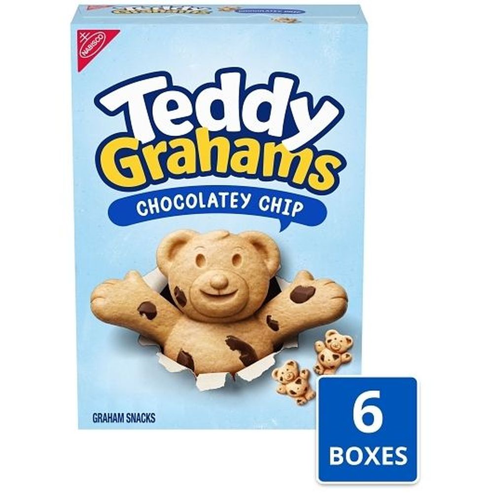 Teddy Grahams Chocolate Chip Cookies, 10 Ounce -- 6 Per Case
