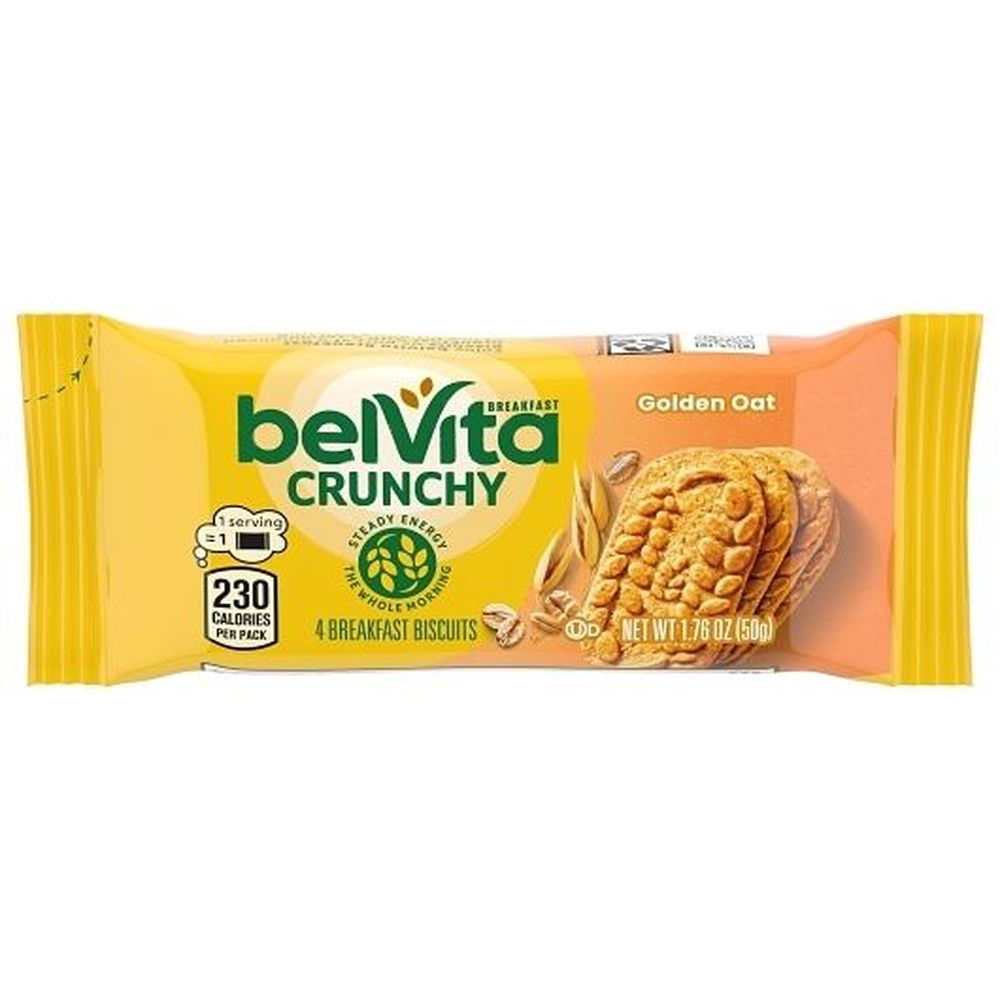 Belvita Golden Oat Breakfast Biscuit, 1.76 Ounce -- 30 Per Case