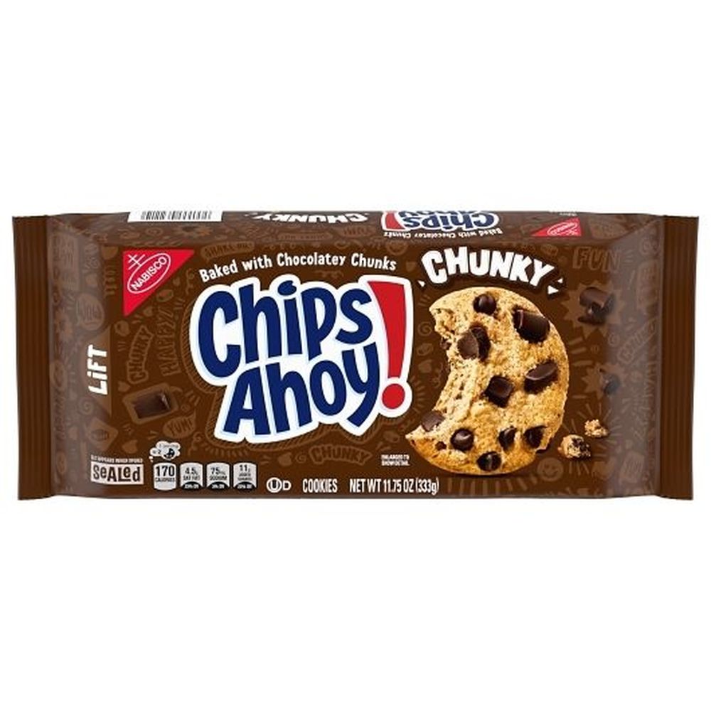 Chips Ahoy! Chunky Chocolate Chip Cookies, 11.75 Ounce -- 12 Per Case
