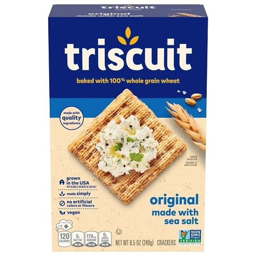 Triscuit Original Whole Grain Wheat Cracker, 8.5 Ounce -- 12 Per Case