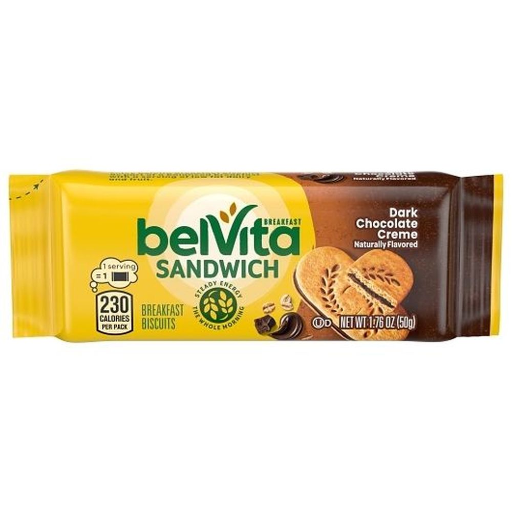 Belvita Dark Chocolate Breakfast Biscuit, 1.76 Ounce -- 64 Per Case