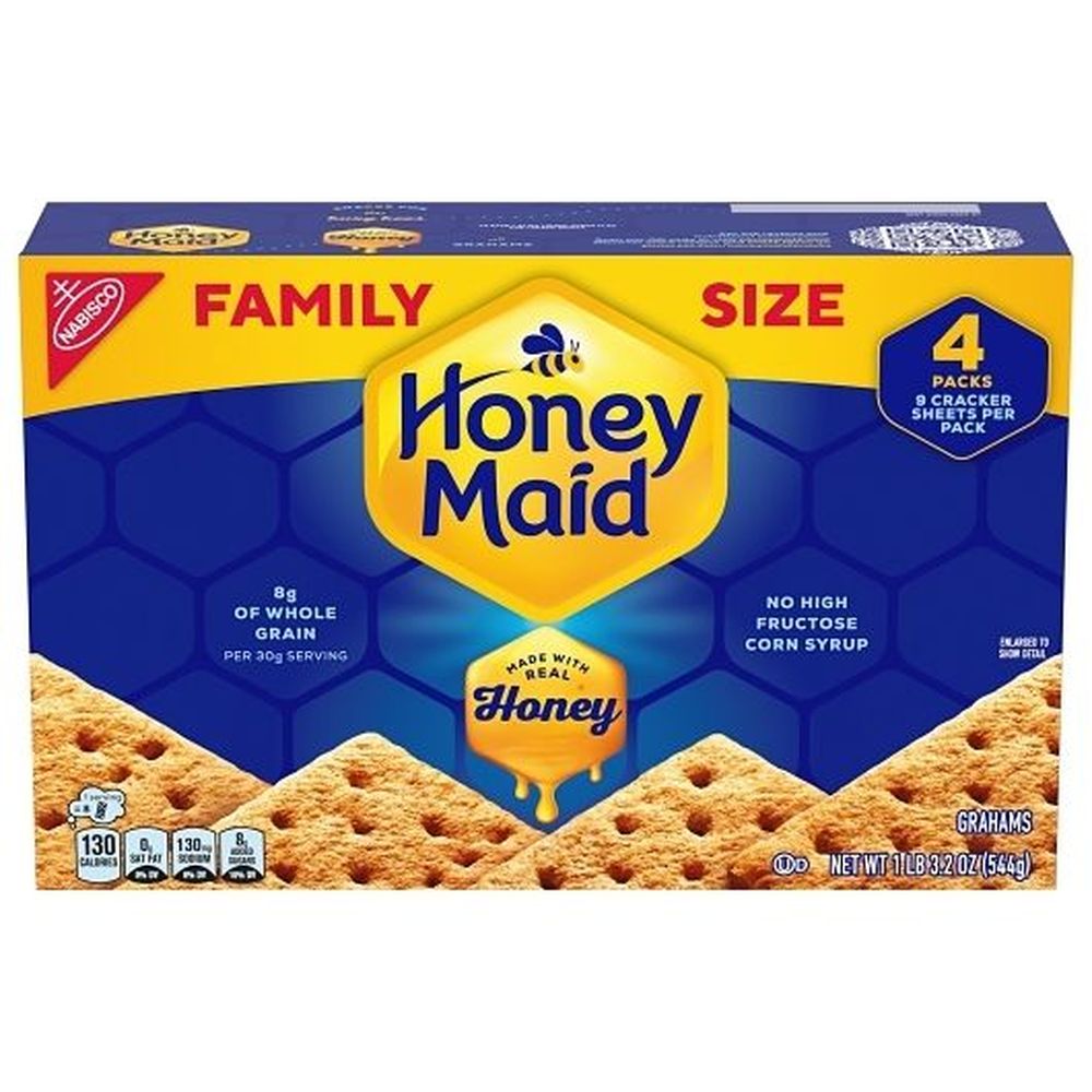 Honey Maid Family Size Graham Cracker, 1.2 Pound -- 12 Per Case
