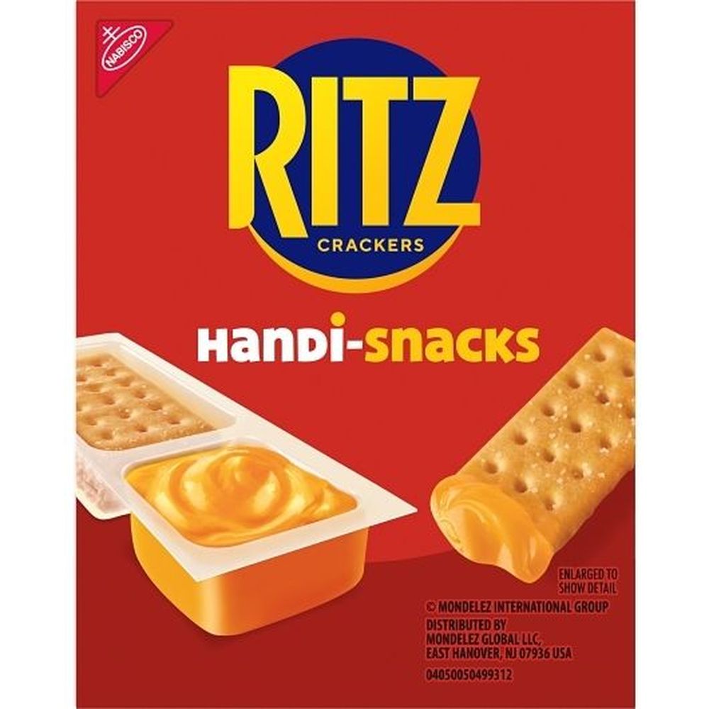 Handi Snacks Ritz Crackers N Cheez Two Compartment Snacks, 0.95 Ounce -- 48 Per Case
