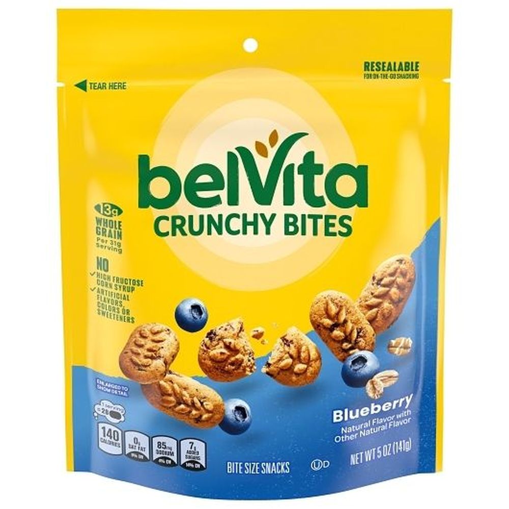Belvita Crunchy Blueberry Bites, 5 Ounce -- 6 Per Case