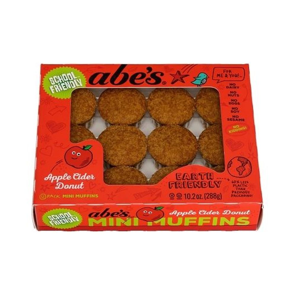 Vegan Apple Cider Donut Mini Muffins
