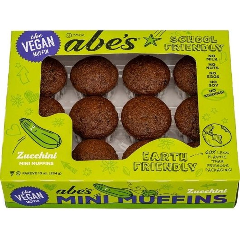 Vegan Zucchini Mini Muffins