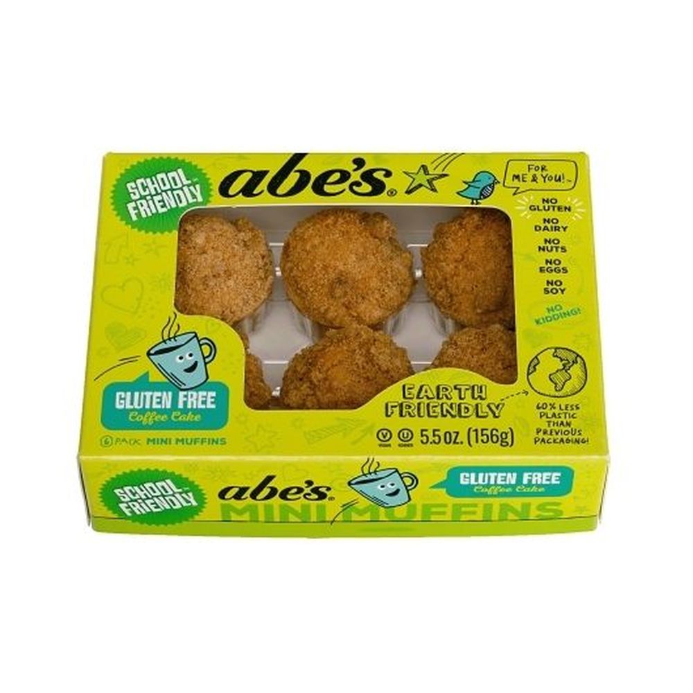 Abe's Coffee Cake Muffins, 5.5 Ounce -- 6 Per Case