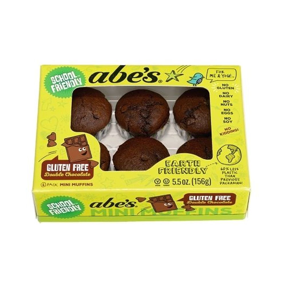 Abe's Double Chocolate Muffins, 5.5 Ounce -- 6 Per Case