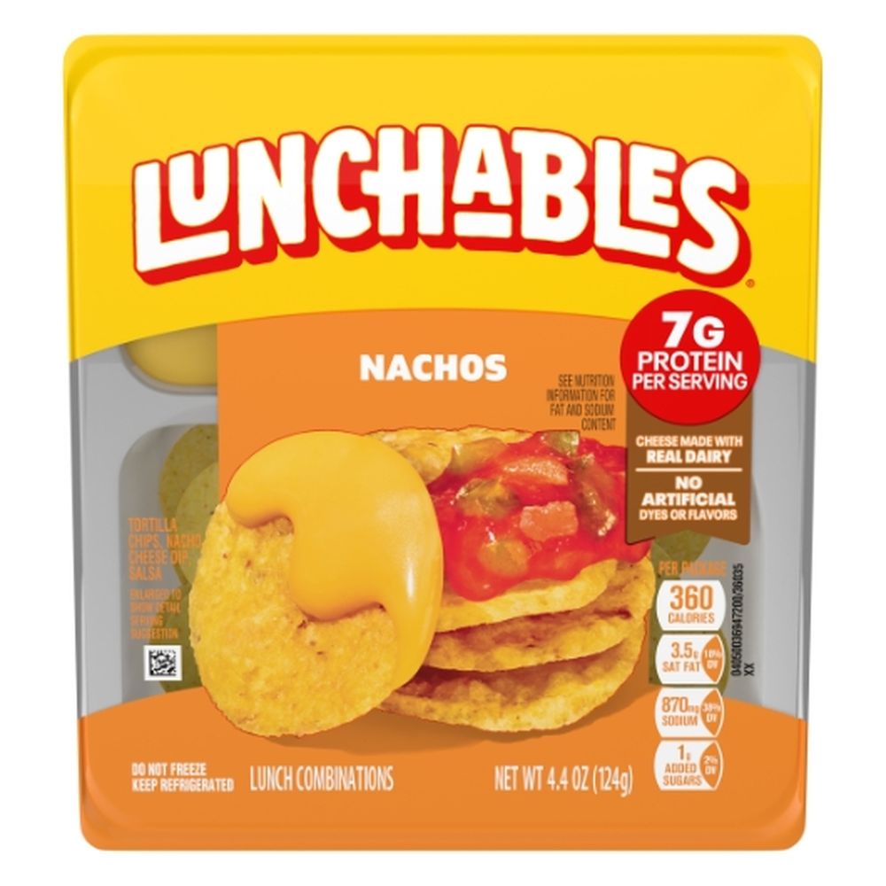 Oscar Mayer Lunchable Cheese Dip And Salsa Nacho, 4.4 Ounce -- 16 Per Case