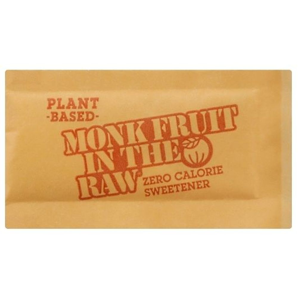 Monk Fruit In The Raw Zero-calorie Sweetener With Erythritol - Single Serve, 0.8 Gram -- 2 Per Case