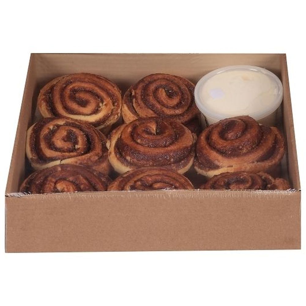 La Francaise Cinnamon Roll With Cream Cheese Icing Cup, 5 Ounce -- 40 Per Case