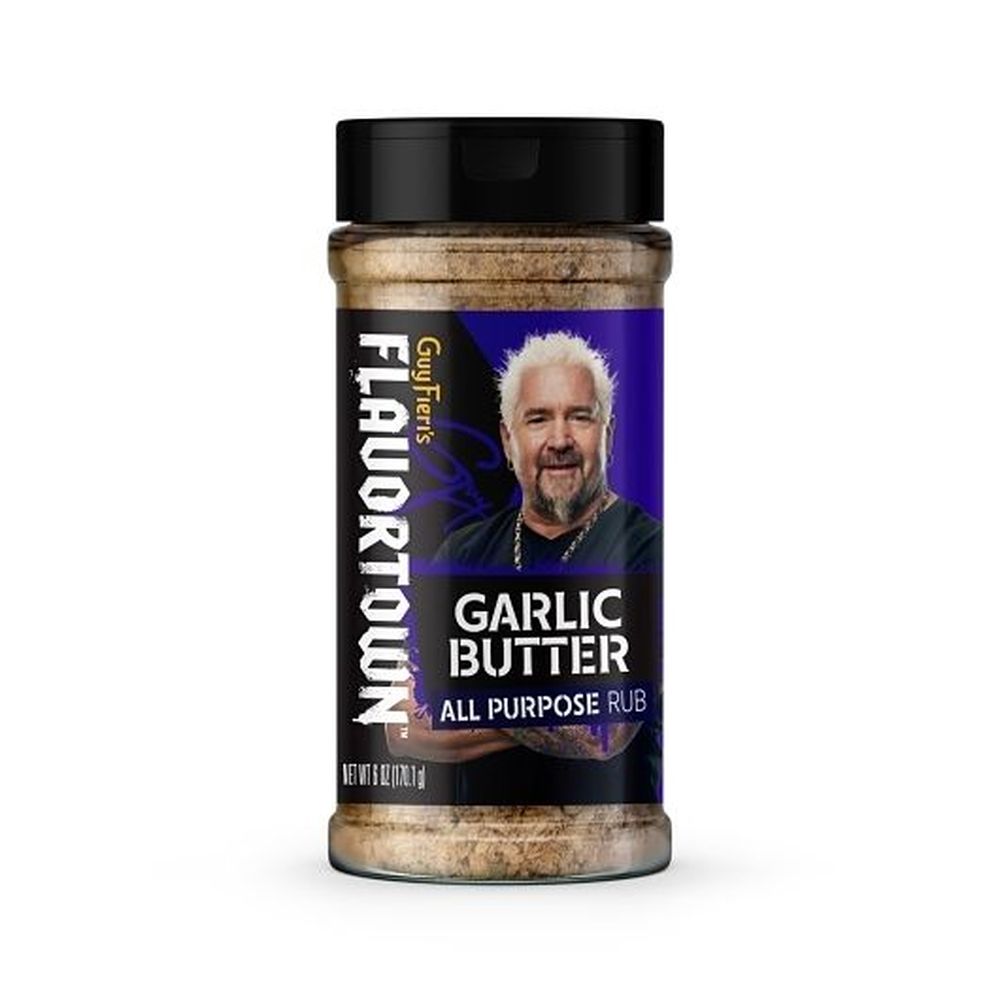 Flavortown Garlic Butter All Purpose Rub, 6 Ounce -- 6 Per Case