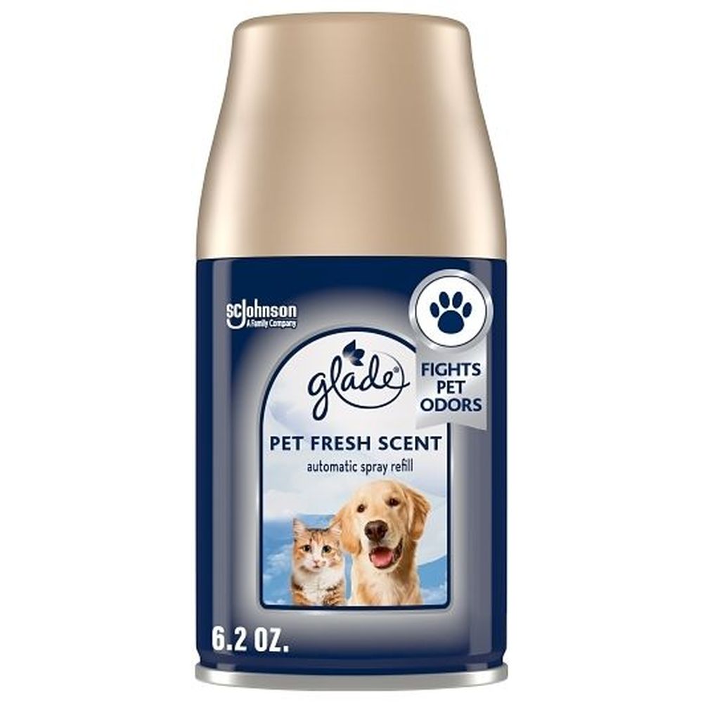 Glade Pet Fresh Scent Automatic Air Freshener Refill, 6.2 Ounce -- 4 Per Case