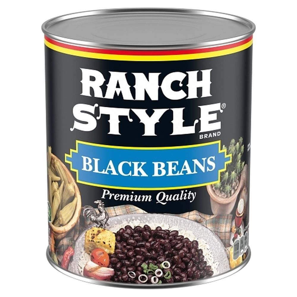 Ranch Style Black Beans, 108 Ounce -- 6 Per Case