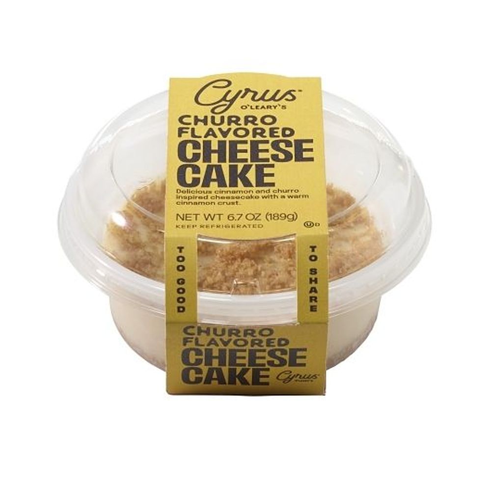Cyrus O'leary's Mini Cheesecake Sabor Churro, 0.42 Libras -- 8 Por Caja