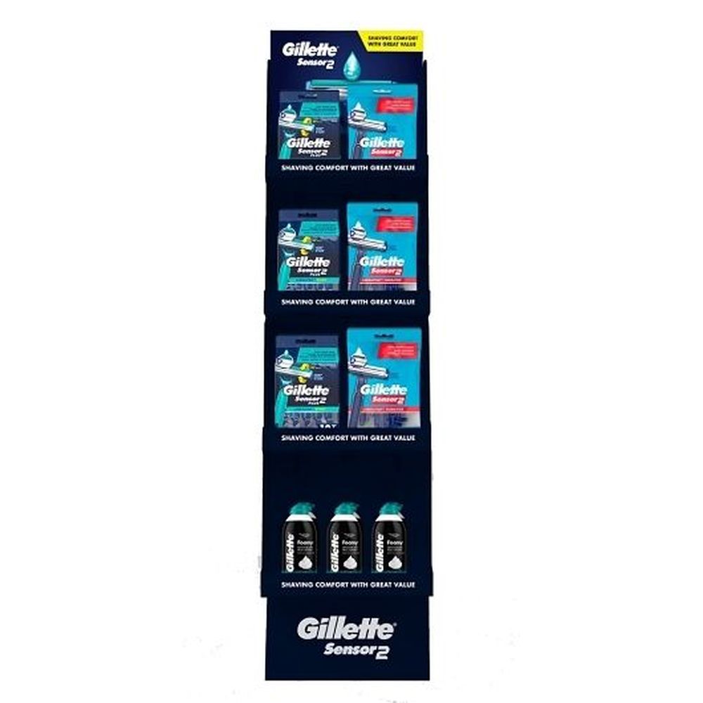 Gillette Mens Disposable Razor, 12 Count -- 72 Per Case