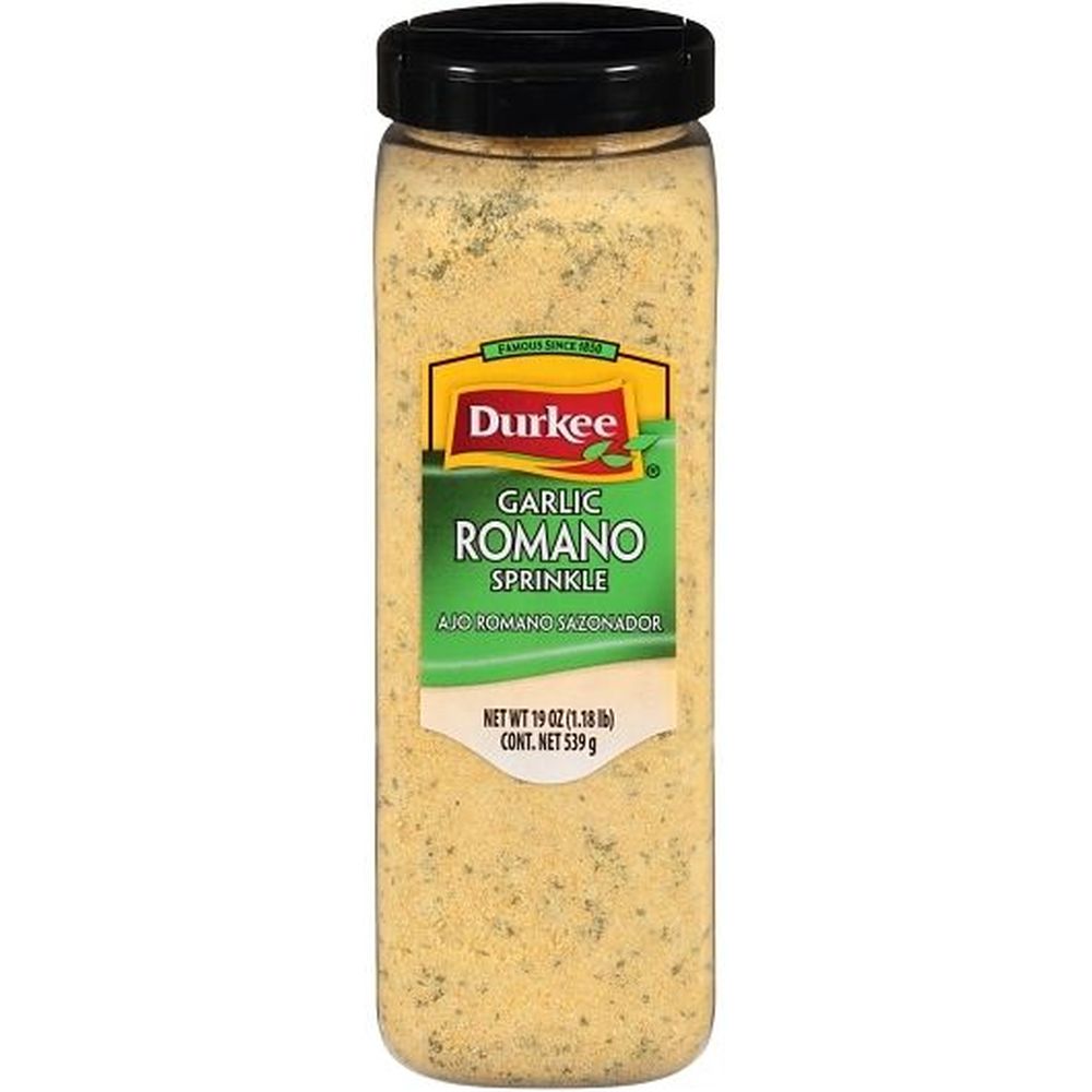 Durkee Garlic Romano Sprinkle Seasoning, 19 Ounce -- 6 Per Case