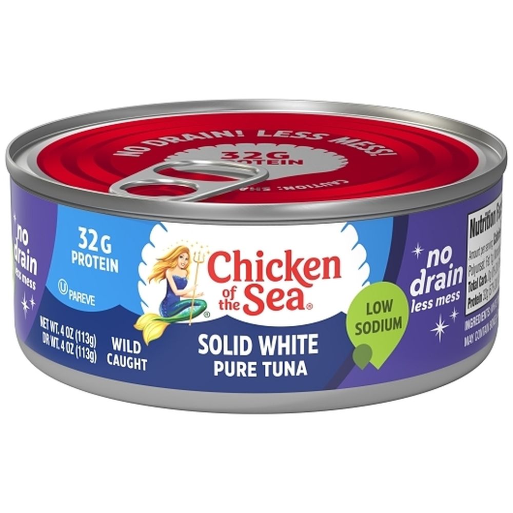 Low Sodium Solid White Pure Tuna