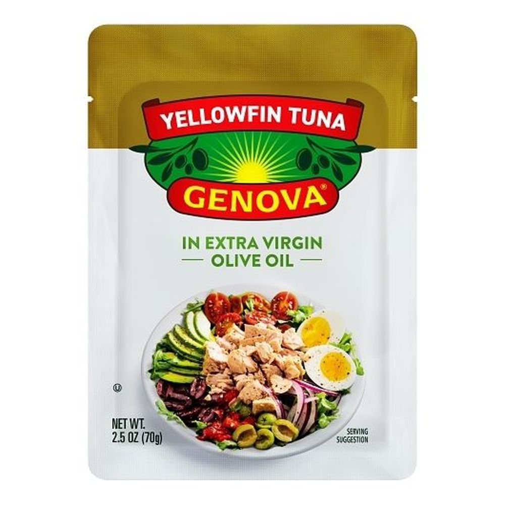 Genova Yellowfin Tuna In Extra Virgin Olive Oil, 2.6 Ounce -- 12 Per Case