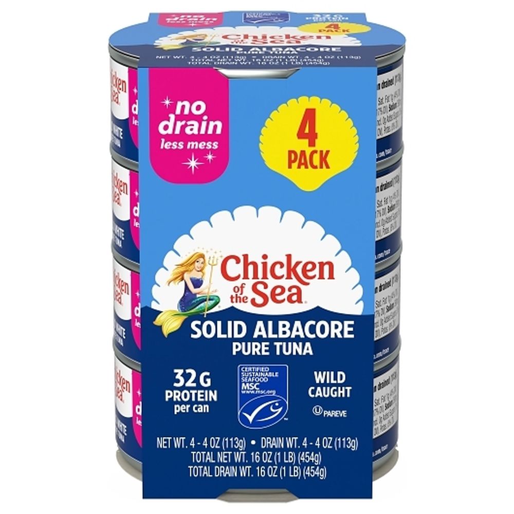 Solid White Pure Albacore Tuna