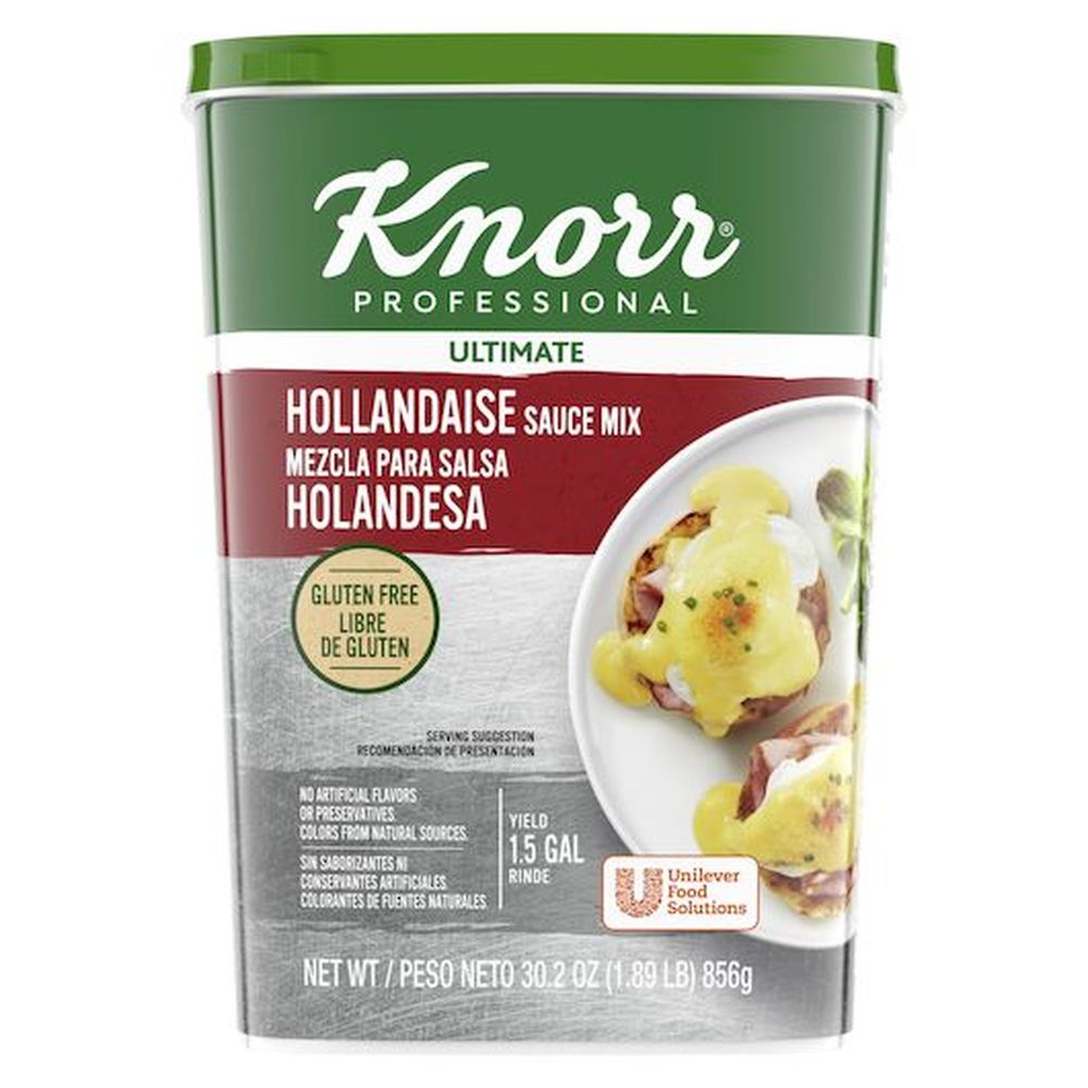 Knorr Professional Ultimate Gluten Free Hollandaise Sauce Mix, 30.2 Ounce -- 4 Per Case