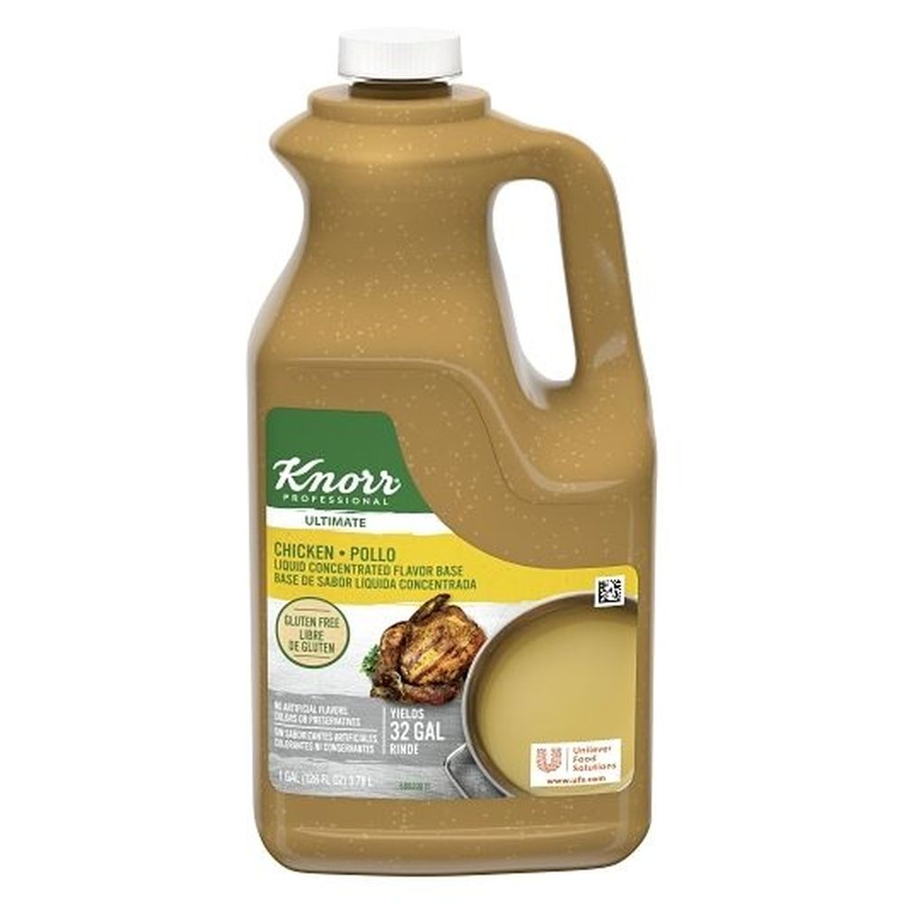 Knorr Professional Chicken Liquid Concentrate Base, 1 Gallon -- 2 Per Case