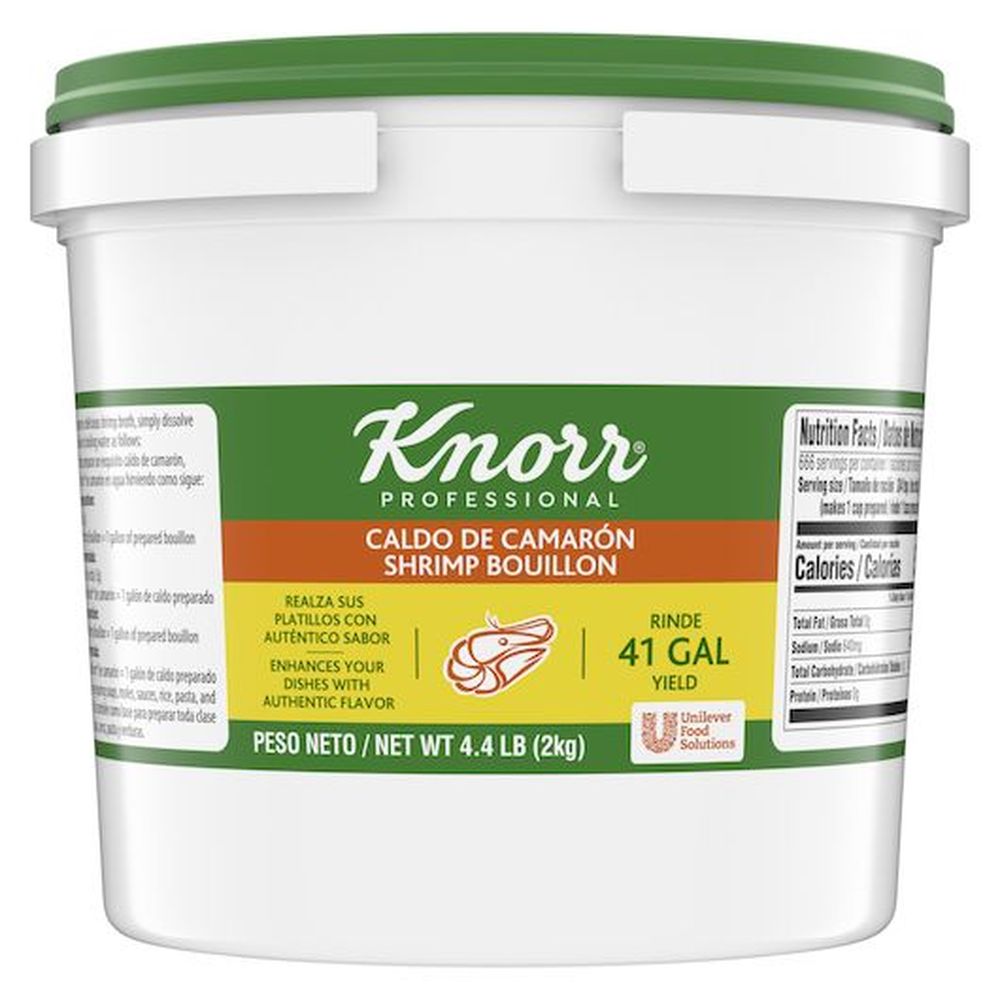 Knorr Professional Caldo De Camaron Shrimp Bouillon Base, 4.4 Pound -- 4 Per Case