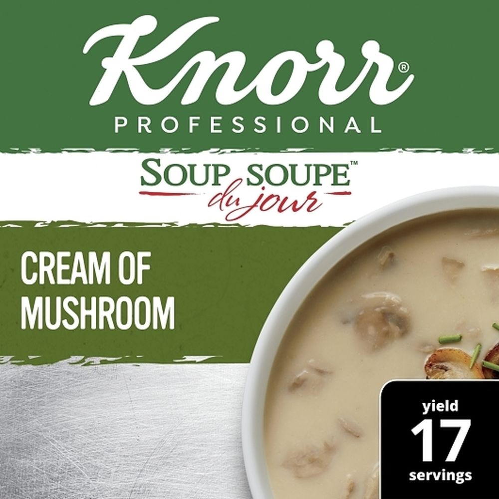 Knorr Professional Soup Du Jour Cream Of Mushroom, 19.6 Ounce -- 4 Per Case